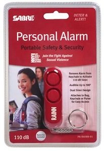 PA-RAINN-01 Sabre Red osobní alarm
