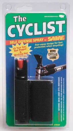 pepřový sprej Sabre pro cyklisty
