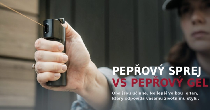 Jak používat pepřový sprej: nošení, odjištění, zásah a co dělat potom