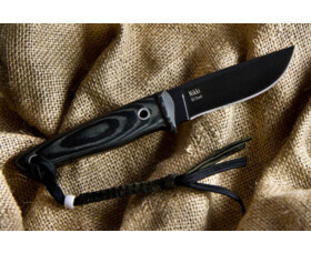 Pevný nůž KIZLYAR SUPREME® Nikki D2 BT Kydex Sheath