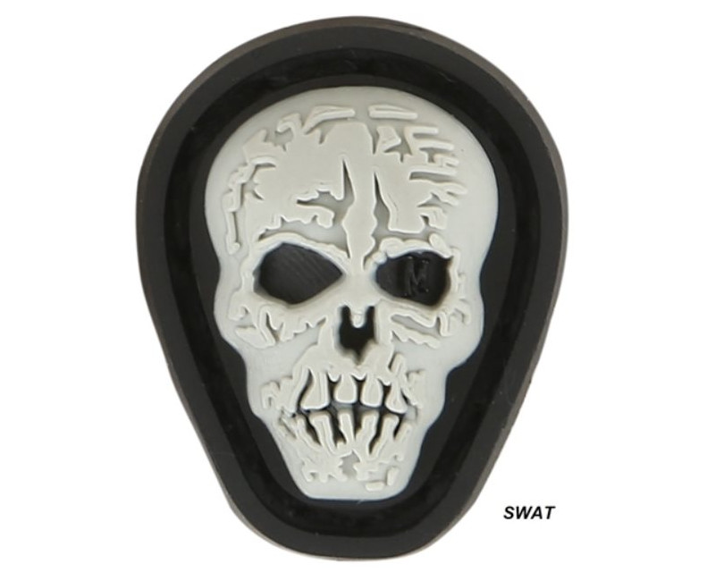 Nášivka Patch Hi Relief Skull Micropatch