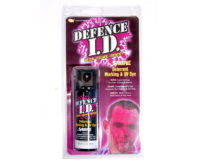 Obranný označovač SABRE RED 19ml, Purple proud - Compact Defence I.D. with Clip