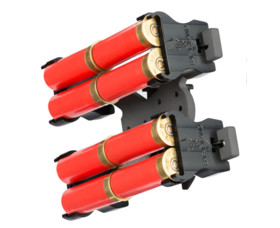 Platforma Safariland na opasek Double Shotgun Shell Holder with 745BL, černá
