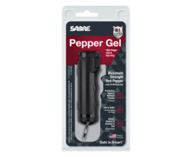 Obranný gel SABRE RED, malý flakon, černý