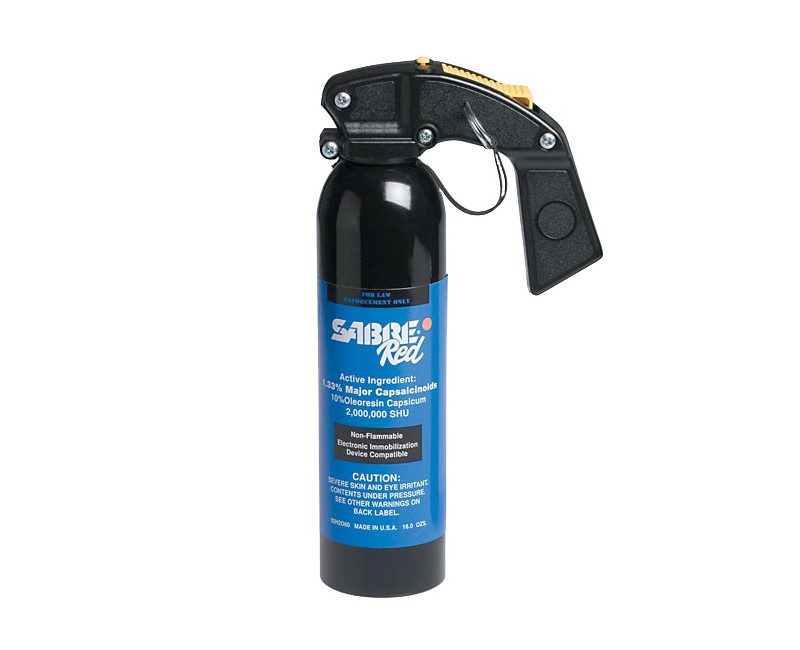 Obranný sprej SABRE RED (MK-9) gel, 10% OC 1.33% MC, pistolová rukojeť, 16.0 oz, nehořlavý