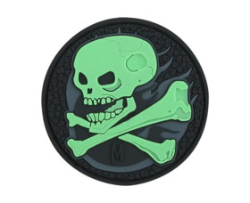 Nášivka Maxpedition Skull Patch - glow (svítící)