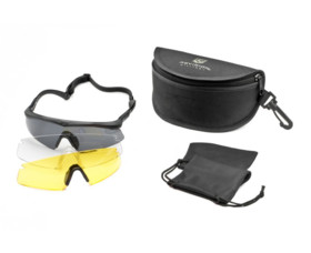 Brýle Revision Sawfly Deluxe Black/Yellow Large