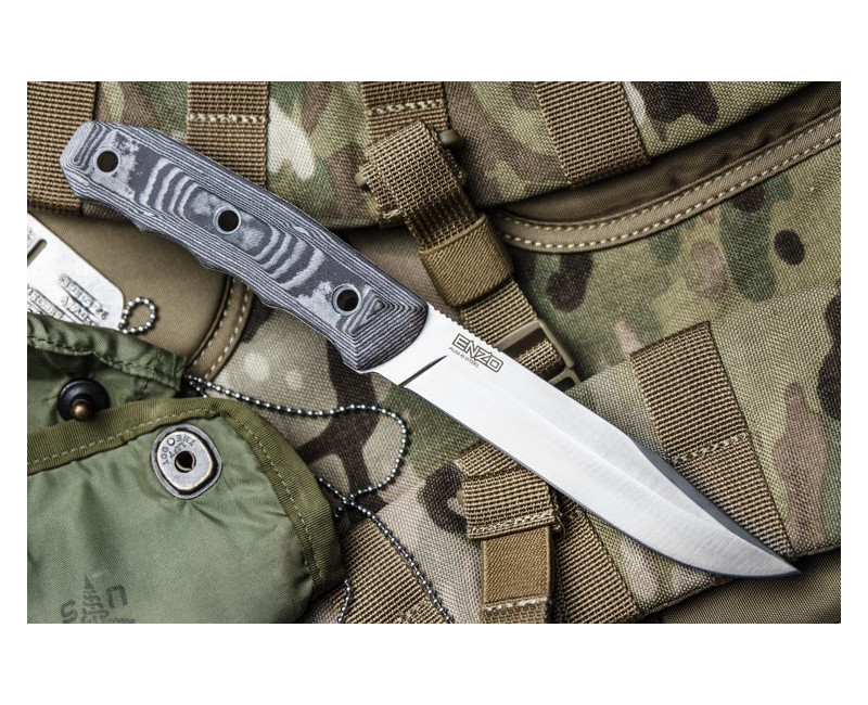 Pevný nůž KIZLYAR SUPREME® Enzo AUS-8 TW G10