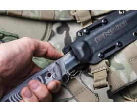 Pevný nůž KIZLYAR SUPREME® Enzo AUS-8 TW G10
