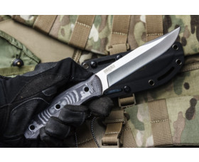 Pevný nůž KIZLYAR SUPREME® Enzo AUS-8 TW G10