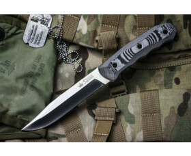 Pevný nůž KIZLYAR SUPREME® Enzo AUS-8 TW G10
