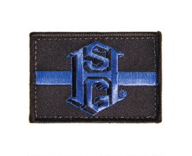 Nášivka HSGI Thin Line patch, černá