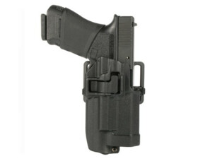 Opaskové pouzdro BLACKHAWK! CQC SERPA pro GLOCK 17,22,31 s Xiphos, levostranné, černé