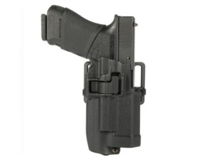 Opaskové pouzdro BLACKHAWK! CQC SERPA pro GLOCK 17,22,31 s Xiphos, levostranné, černé