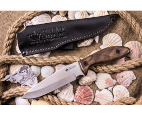Pevný nůž KIZLYAR SUPREME® Flint AUS-8 SW Walnut