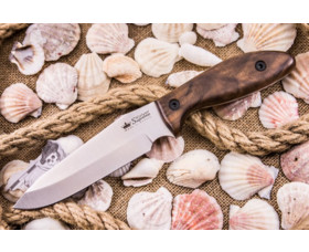 Pevný nůž KIZLYAR SUPREME® Flint AUS-8 SW Walnut