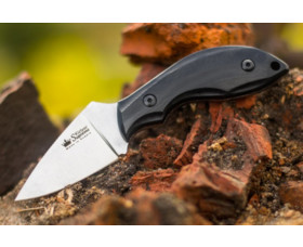 Pevný nůž KIZLYAR SUPREME® Hammy Sleipner LSW Black G10. tmavé pouzdro
