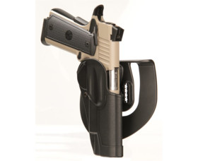 Opaskové pouzdro BLACKHAWK! Standard CQC® pro S&W MP 9/40 & SD9/40, pravostranné, černé