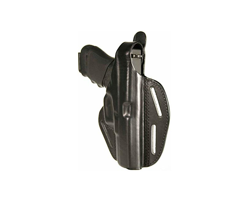 Kožené pouzdro BLACKHAWK! Leather Pancake pro Glock 17/22, pravostranné, černé
