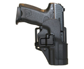 Opaskové pouzdro BLACKHAWK! SERPA CQC pro WALTHER P99, levostranné, černé