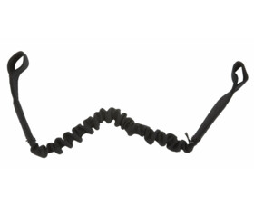 Bezpečnostní lano BLACKHAWK! Safety Lanyard-Long 23''-31'' Black