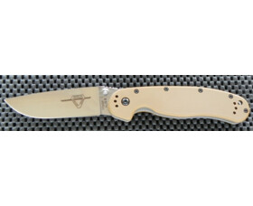 Zavírací nůž Ontario RAT-1 Linerlock Plain Satin