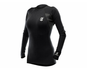 Unisex funkční tričko Scutum Wear Alex, dlouhý rukáv, černé
