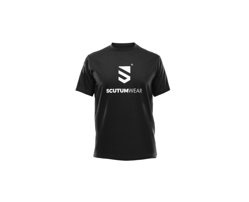 Basic tričko Scutum Wear černé