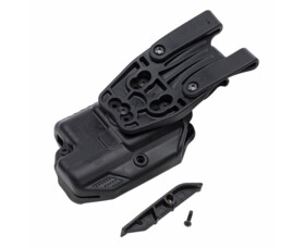 Opaskové pouzdro BLACKHAWK! Epoch pro Glock 17/22/31 se svítilnou, pravostranné, černé