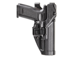 Opaskové pouzdro BLACKHAWK! Level 3 SERPA pro Duty Springfield XD/XDM, pravostranné, černé