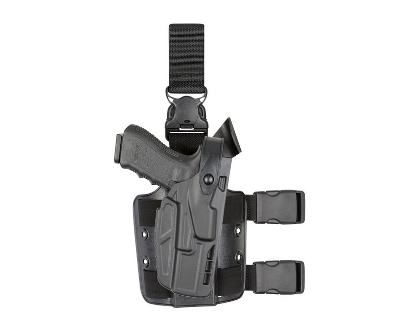 Stehenní pouzdro Safariland 7005 7TS™ SLS pro CZ P10C, pravostranné, pískové