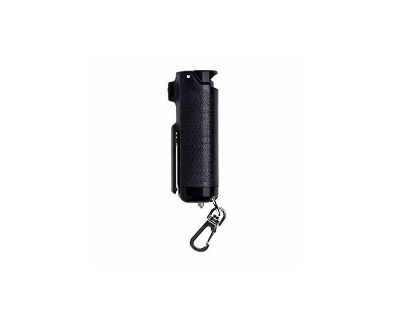 Pepřový sprej do vozidla Sabre Pepper Safe Escape 3-in-1 Automotive Tool, Černý