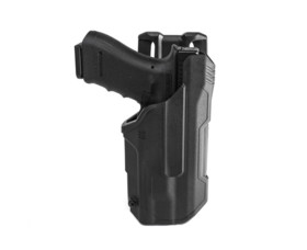 Opaskové pouzdro BlackHawk T-SERIES L2D pro Glock 17/19/22/23/31/32/45/47 se svítilnou, pravostranné, černé