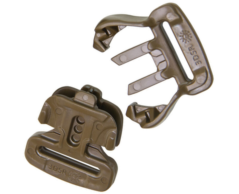 Opasková přezka ITW 3DSR Tactical Buckle, písková coyote