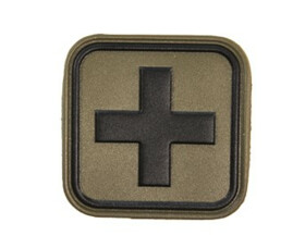 Nášivka HSGI Med Cross, olivová