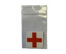 Sada nálepek HSGI Adhesive Red Cross Decal (5 Pack), červené
