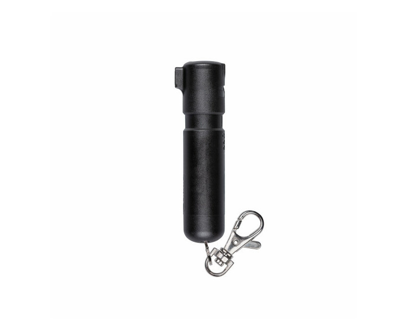 Obranný sprej SABRE Mighty Discreet, UV marker, spona na klíče, černý