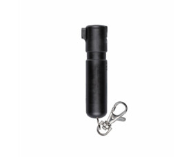 Obranný sprej SABRE Mighty Discreet, UV marker, spona na klíče, černý