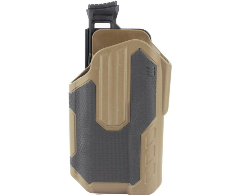 Opaskové pouzdro BLACKHAWK! OMNIVORE™ Multi-Fit, Streamlight TLR 1/2, pravostranné, pískové