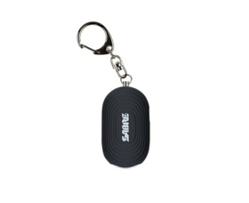 Osobní alarm SABRE RED Mini s LED světlem a karabinou 130dB, černý