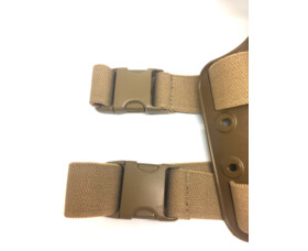 Stehenní pouzdro Safariland USN SLS  Glock 17/22, pravostranné, coyote brown