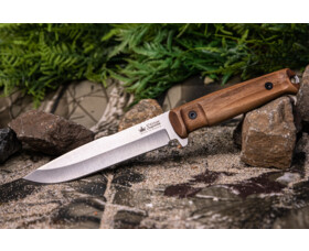 Pevný nůž KIZLYAR SUPREME® Delta 420HC SW Walnut