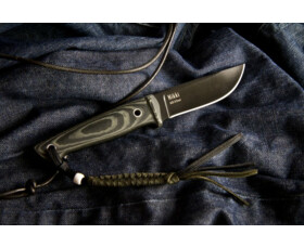 Pevný nůž KIZLYAR SUPREME® Nikki D2 SW Walnut