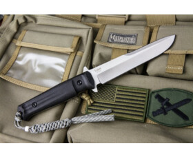 Pevný nůž KIZLYAR SUPREME® Trident 420HC SW Walnut