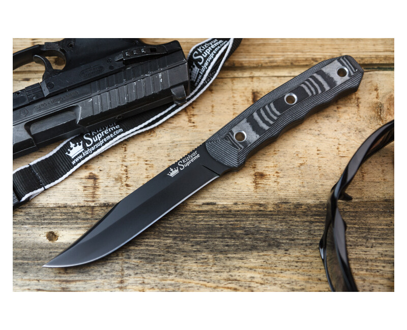 Pevný nůž KIZLYAR SUPREME® Enzo AUS-8 BT G10