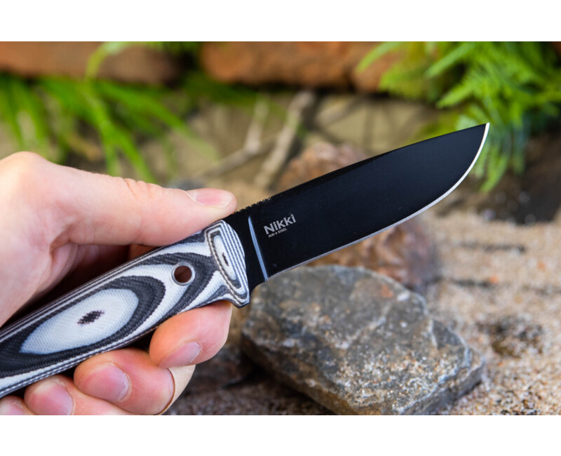 Pevný nůž KIZLYAR SUPREME® Nikki AUS-8 BT G10