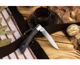 Zavírací nůž KIZLYAR SUPREME® Gent CPMS35VN Satin Carbon Fiber