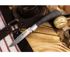 Zavírací nůž KIZLYAR SUPREME® Gent CPMS35VN Satin Carbon Fiber