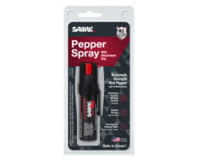 Obranný gel SABRE RED kapesní s klipem, černý