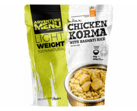 Adventure Menu kuře Korma s rýží basmati